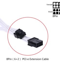 image cable extension pc personnalisé 8 pin gpu