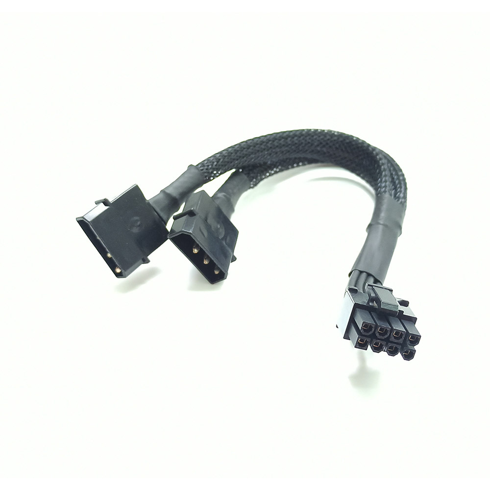 Câble 2 x Molex to PCI-e 8 pin | Impec-Câbles